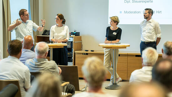 Podiumsdiskussion Provida Steuerforum 2024